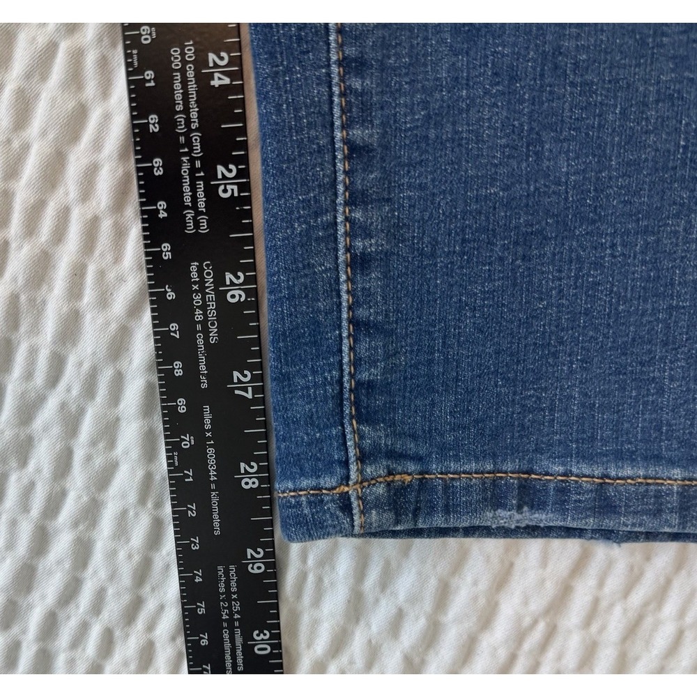Lane Bryant Jeans Women's Plus Sz 26 Stretch Signature Fit Straight Mid Rise - Picture 4 of 16